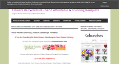 Desktop Screenshot of flowersdelivereduk.org.uk